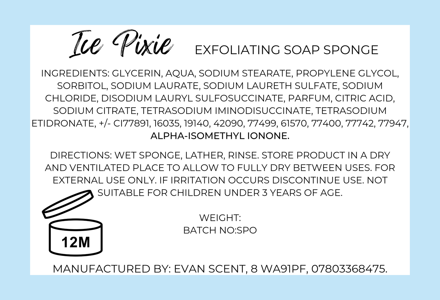 Soap Sponges