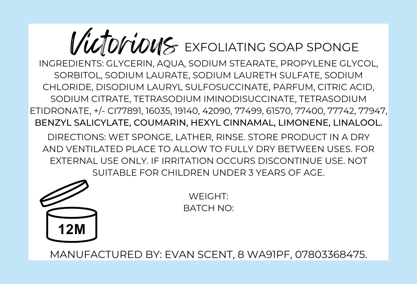 Soap Sponges