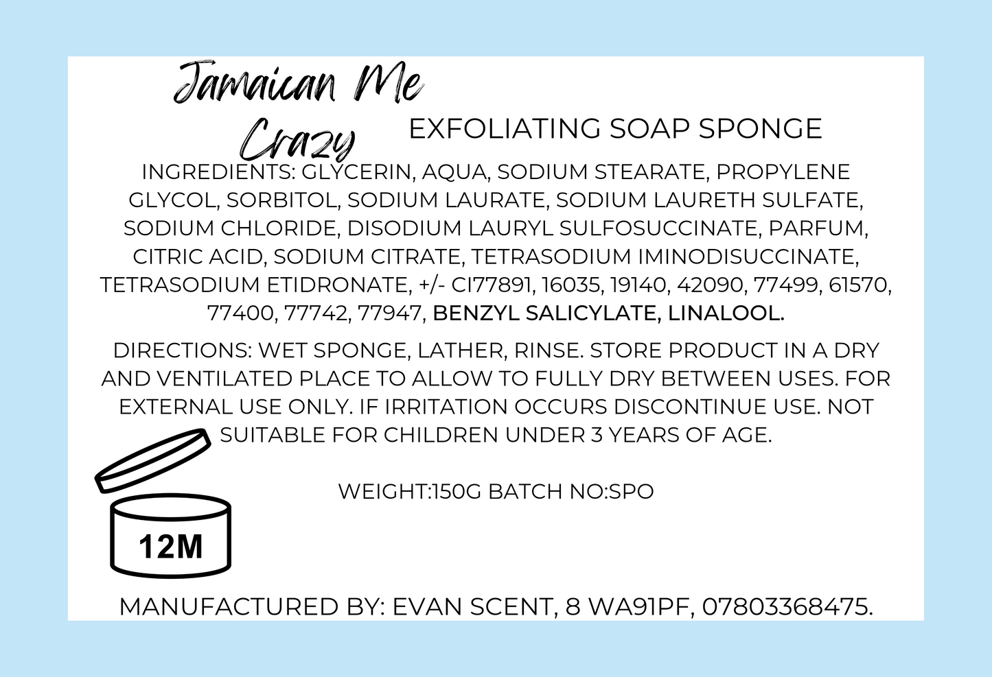 Soap Sponges