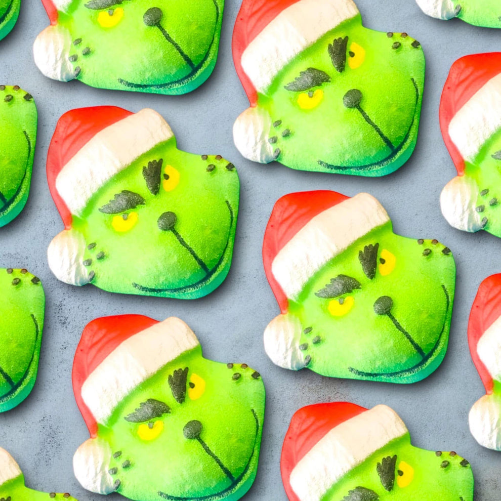 The Green Christmas Man Bath Bomb