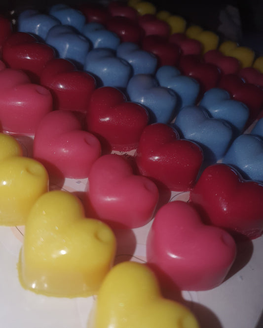 heart wax melts UK highly scented romantic decorative wax melts